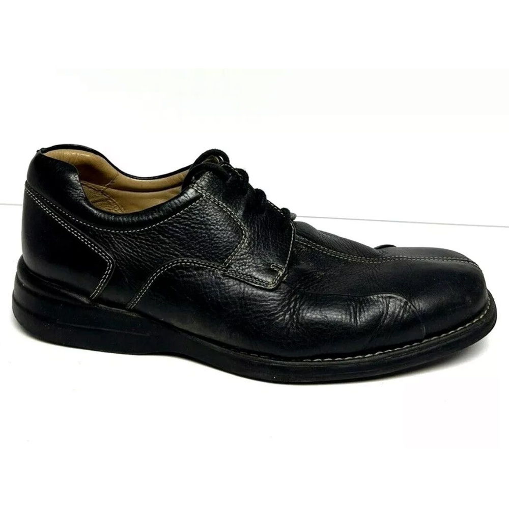Johnston & Murphy Men’s Shuler Black Oxford, Size 9.5 Wide.